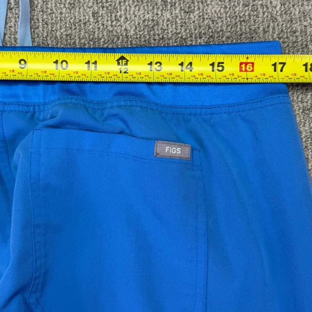 FIGS Blue Technical Collection Scrub Pants Medical Nursing Uniform Large